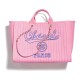 Pink & Blue Cotton Calfskin MAXI SHOPPING BAG 32 × 55 × 21 cm A93786 B10404 NN040  + $70.00 