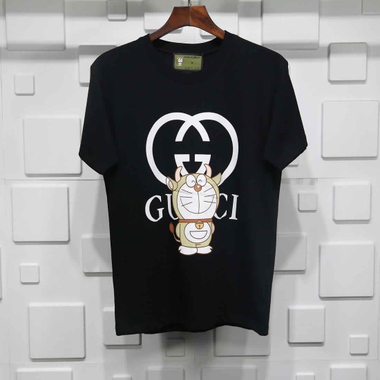 Gucci Doraemon T-shirt printing Pure cotton
