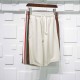 Gucci red green Webbing shorts apricot color