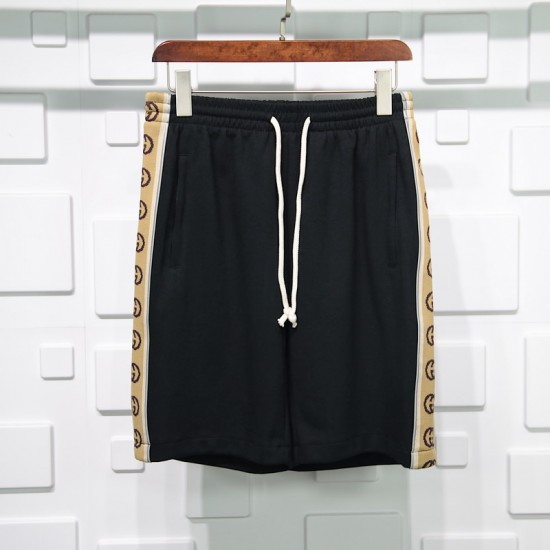 Gucci reflective Webbing shorts black