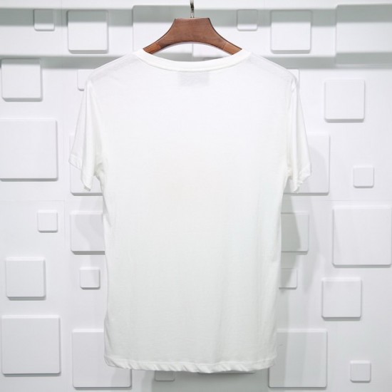Gucci T-shirt printing classic Square logo Pure cotton