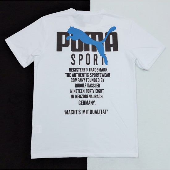 PUMA T-shirt Mens Womens Pure cotton LS2156978X85