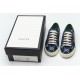 Gucci Dark blue double G sneakers