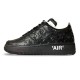 Louis Vuitton x Air Force 1 Trainer Sneaker Black White LK0223