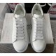 Alexander McQueen Sneaker White Silver