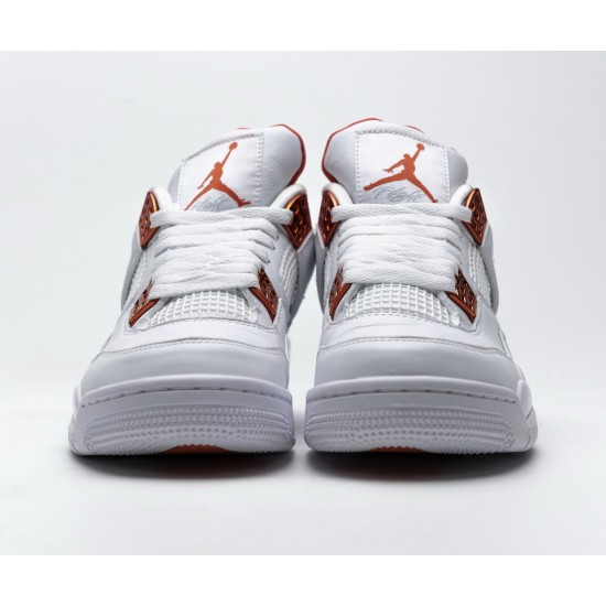 Nike Air Jordan 4 Retro 'Metallic Orange' CT8527-118 