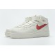 Nike Air Force 1 Mid 07 Sail University Red 315123-126