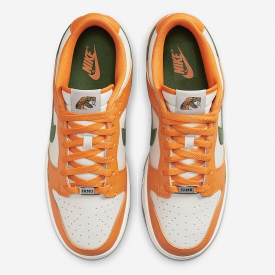FLORIDA A&M UNIVERSITY X NIKE DUNK LOW 'RATTLERS' 2022 DR6188-800