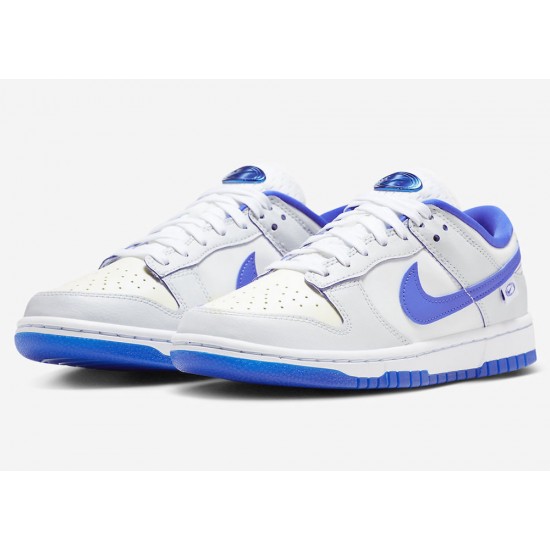 NIKE DUNK LOW 'WORLDWIDE PACK - WHITE GAME ROYAL' WMNS 2022 FB1841-110