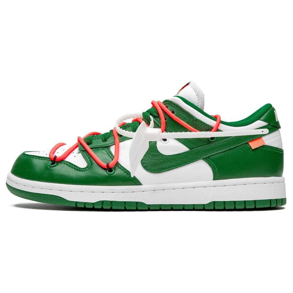 OFF-WHITE X Nike Dunk Low 'Pine Green' CT0856-100 Kickbulk Sneaker ...