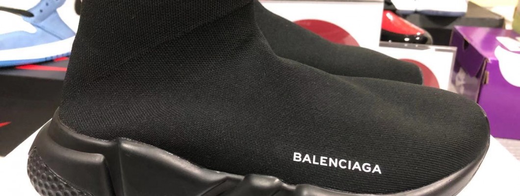 Balenciaga Speed Runner TESS S.GOMMA MAILLE NOIR Sneaker Kickbulk Sneaker Camera Photos