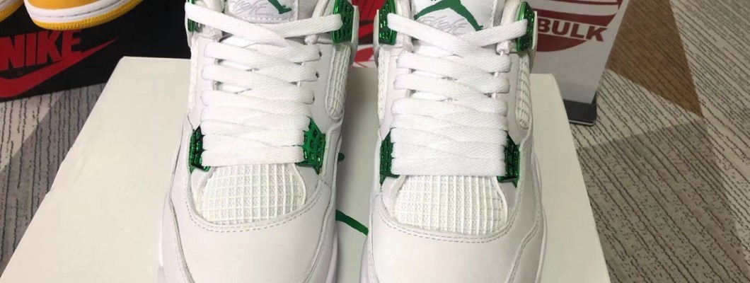 Air Jordan 4 Retro 'Green Metallic' CT8527-113 Kickbulk Sneaker shoes quality control pictures reddit customer reviews
