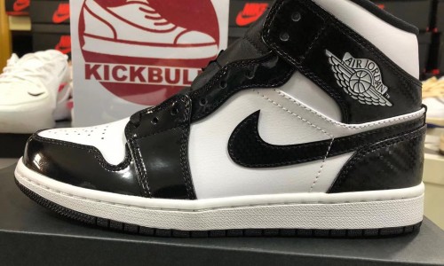 Air Jordan 1 Mid All-Star Black White DD1649-001 Kickbulk Sneaker Camera photos