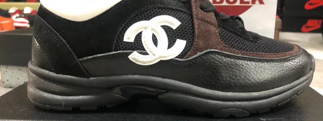 Custom made Chanel Black Sneaker kickbulk shoes camera photos reviews