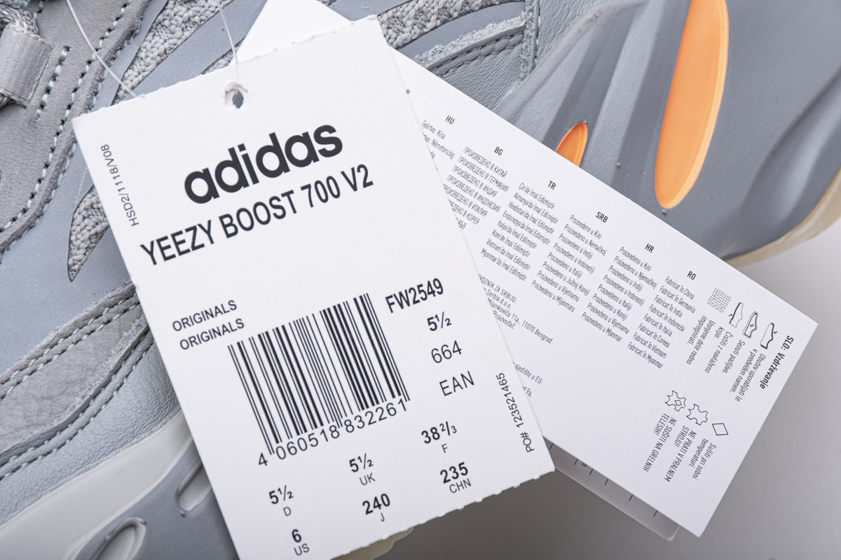 Adidas Yeezy Boost 700 V2 Inertia Outfits On Feet Fw2549 19 - www.kickbulk.org