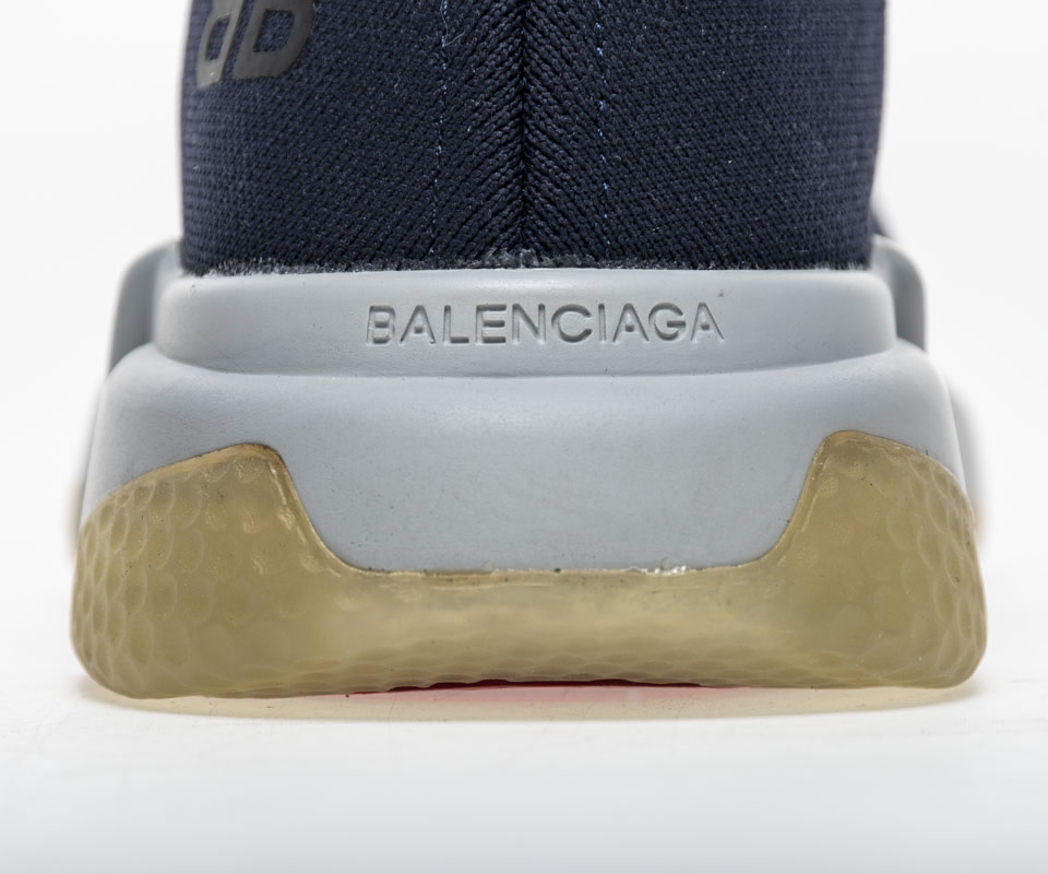 Balenciaga Speed Runner Tess S Gomma Maille Noir Sneaker Navy Blue 494484w05g01001 11 - www.kickbulk.org