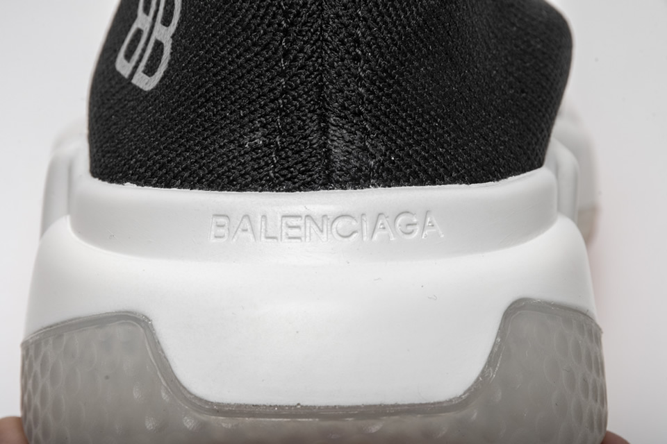 Balenciaga Speed Runner Tess S Gomma Maille Noir Rouge Sneaker 541218w05g01699 12 - www.kickbulk.org