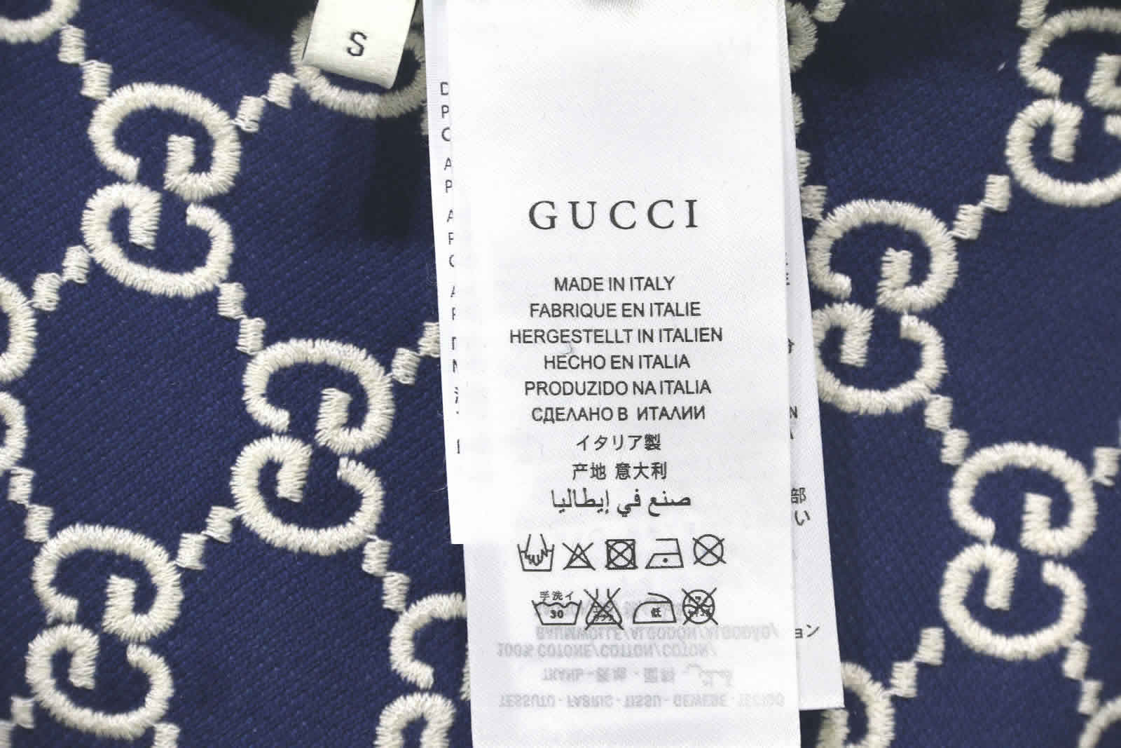 Gucci Pattern Embroidery Polo 2021 15 - www.kickbulk.org