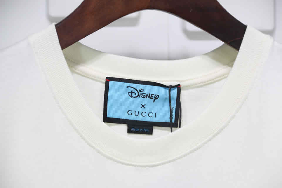 Disney Gucci Donald Duck Embroidery T Shirt 7 - www.kickbulk.org