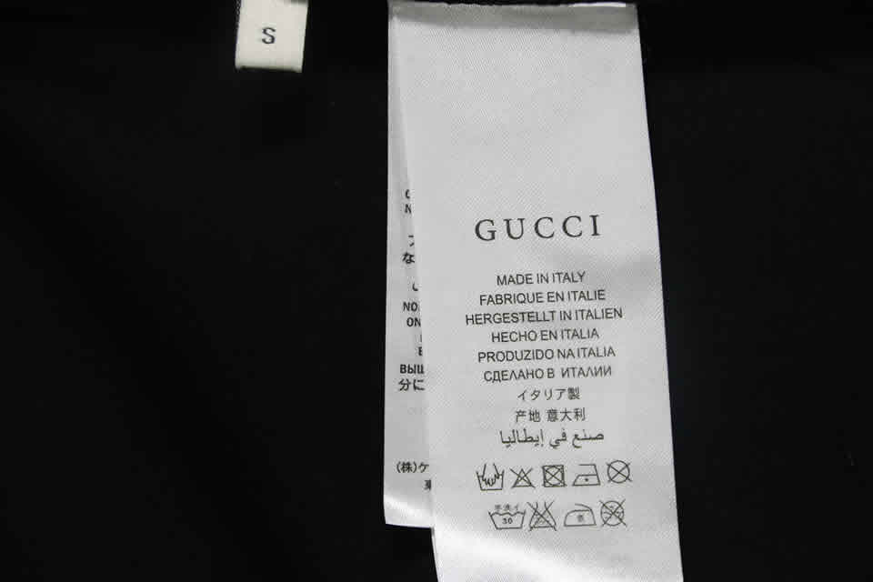 Gucci Black White Crossbar T Shirt Printing Pure Cotton 13 - www.kickbulk.org