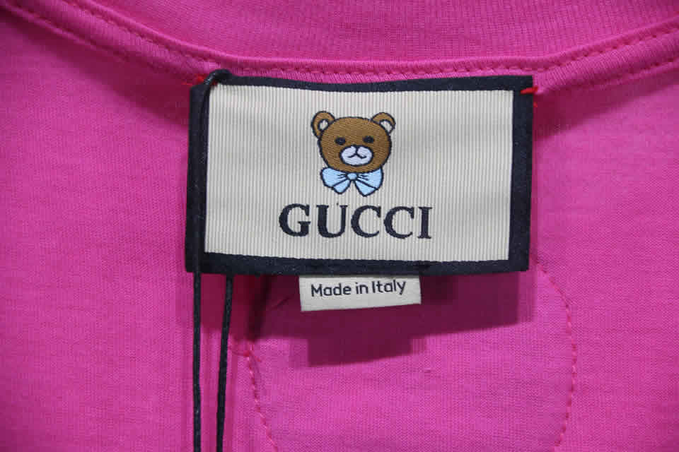 Gucci Teddy Bear T Shirt Embroidery Pure Cotton 10 - www.kickbulk.org