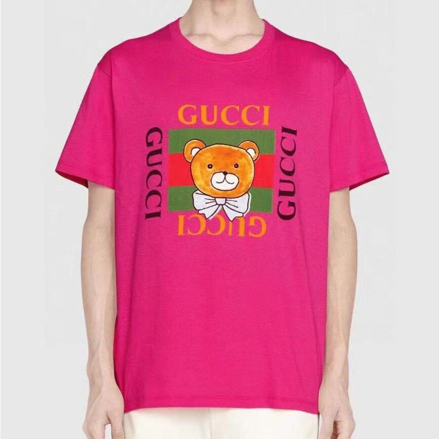 Gucci Teddy Bear T Shirt Embroidery Pure Cotton 3 - www.kickbulk.org