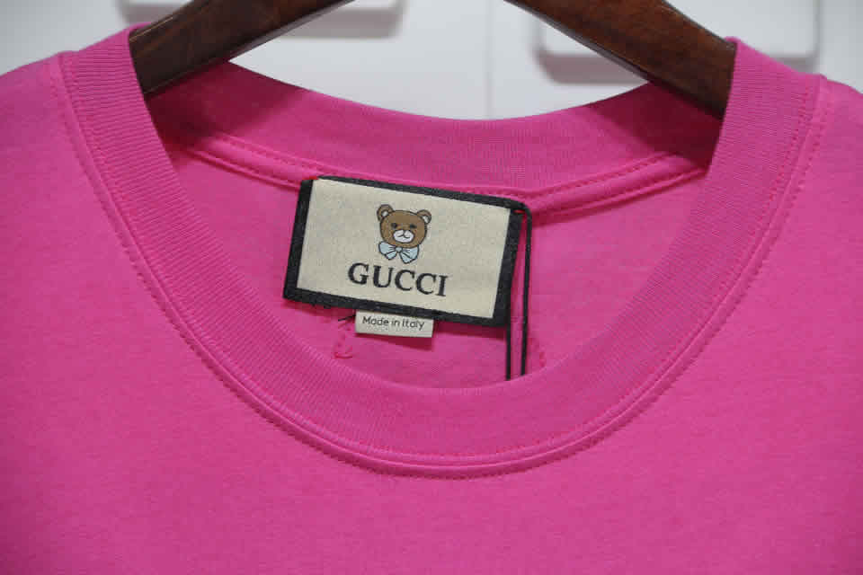 Gucci Teddy Bear T Shirt Embroidery Pure Cotton 9 - www.kickbulk.org