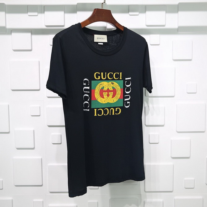 Gucci T Shirt Printing Classic Square Logo Pure Cotton 13 - www.kickbulk.org