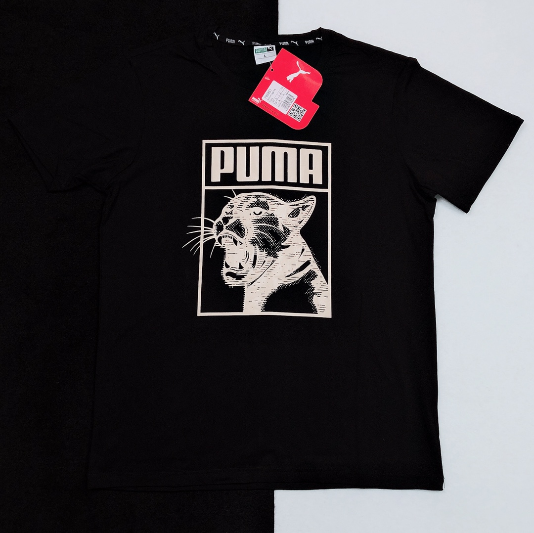 Puma Short Sleeve T Shirt Round Neck Pure Cotton Ls20612371x85 2 - www.kickbulk.org