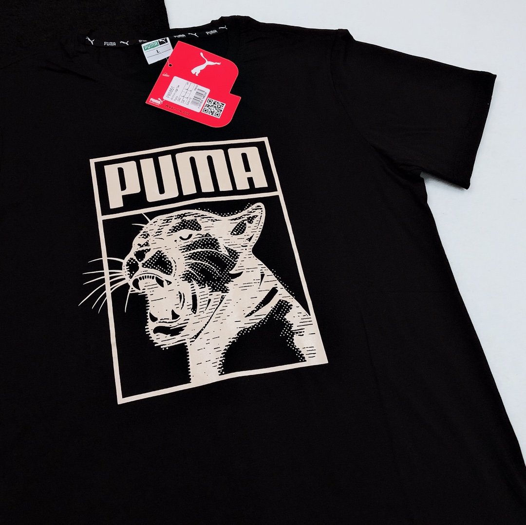 Puma Short Sleeve T Shirt Round Neck Pure Cotton Ls20612371x85 4 - www.kickbulk.org