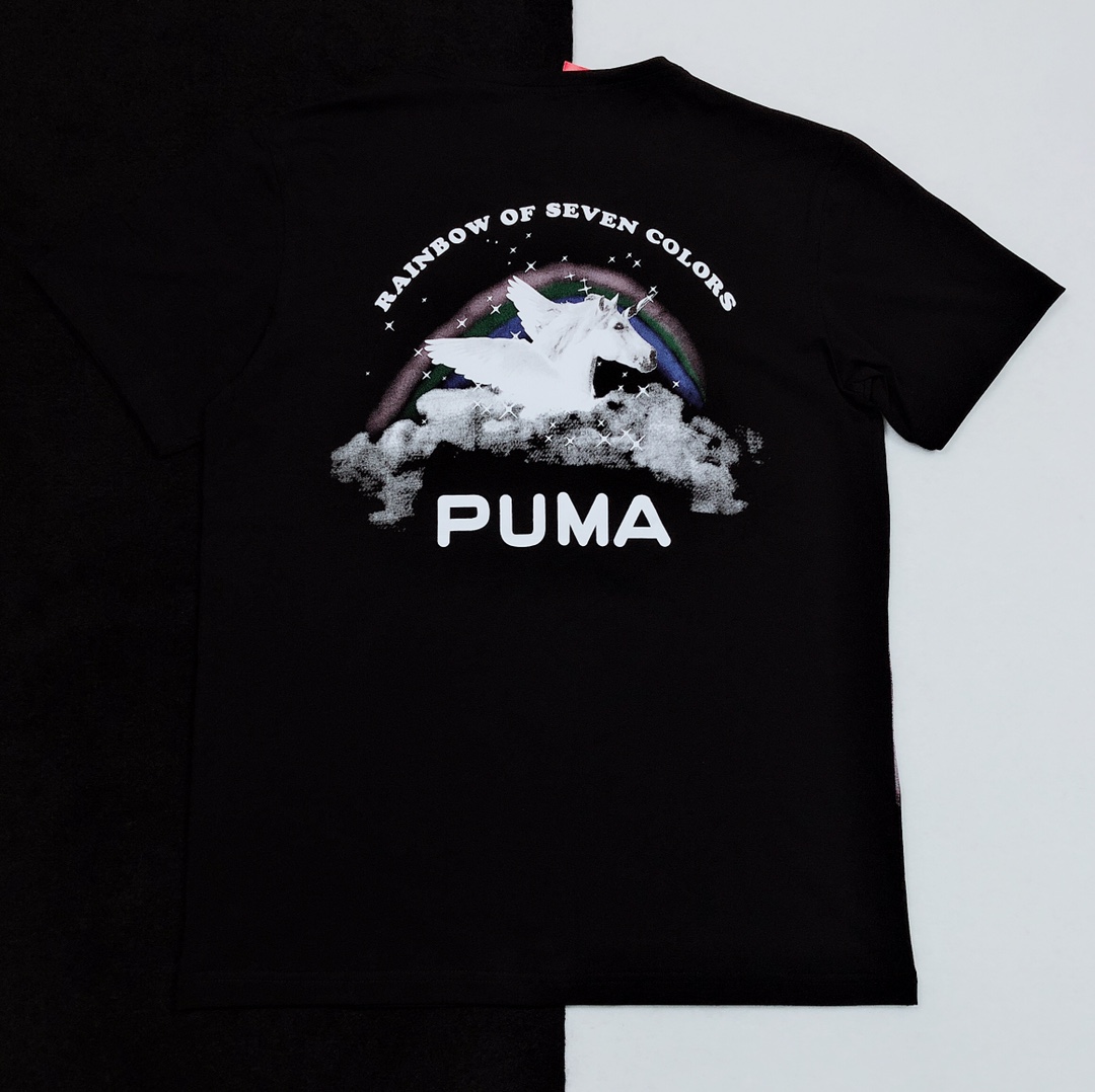 Puma T Shirt Couple Short Sleeve Round Neck Purecotton Ls321321x90 5 - www.kickbulk.org