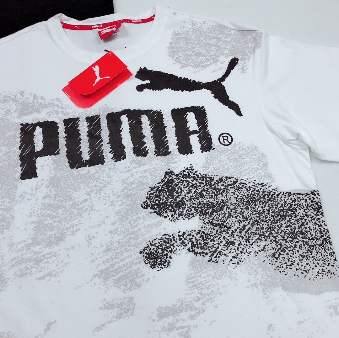 Puma Short Sleeve T Shirt Round Neck Pure Cotton Ls32321x85 4 - www.kickbulk.org