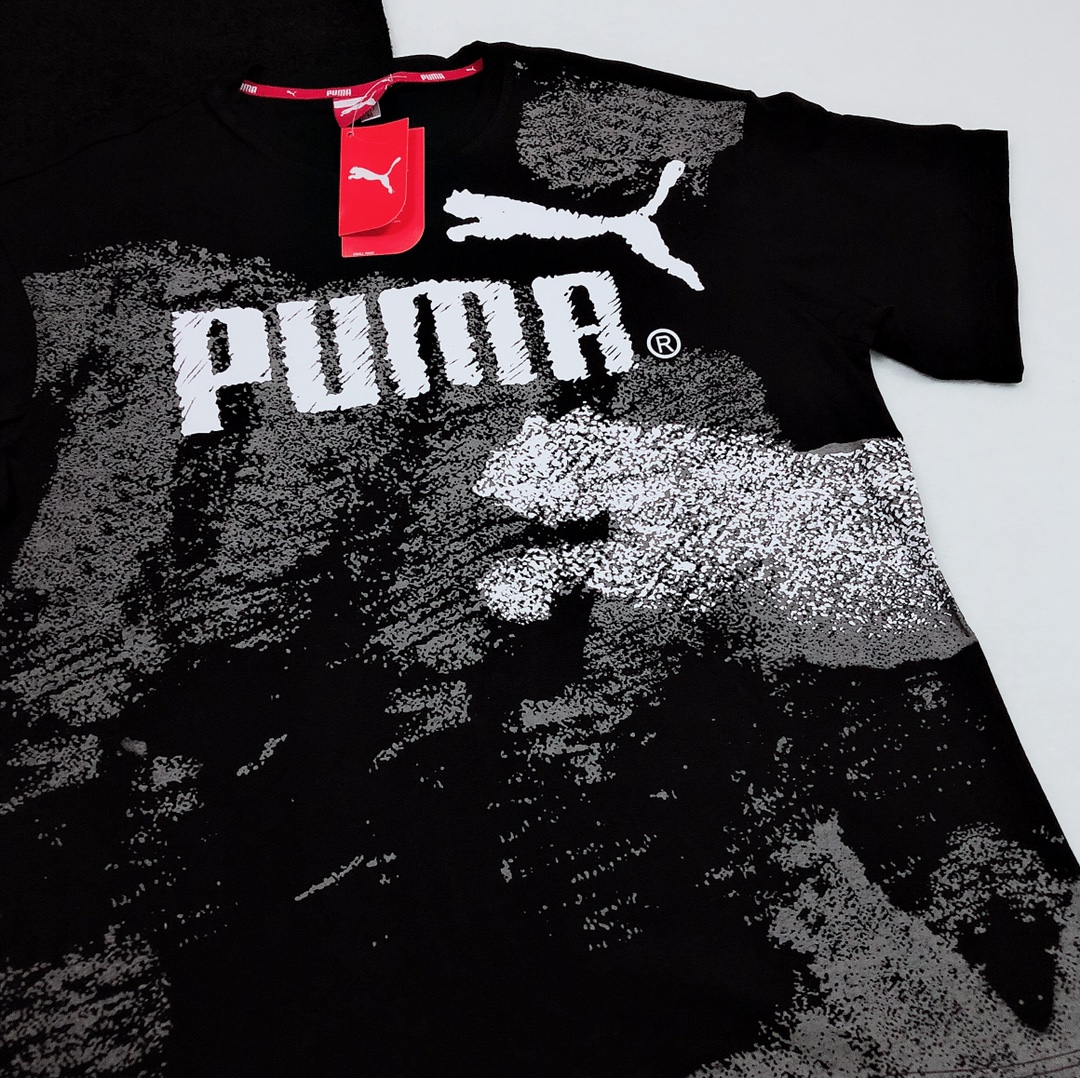Puma Short Sleeve T Shirt Round Neck Pure Cotton Ls32321x85 8 - www.kickbulk.org