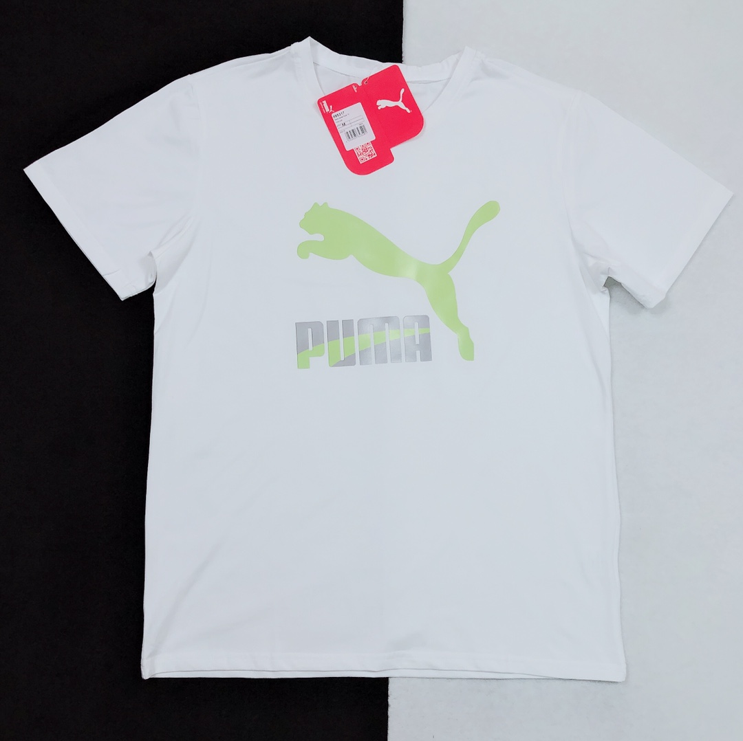 Puma T Shirt Mens Womens Pure Cotton Ls3232418x85 7 - www.kickbulk.org