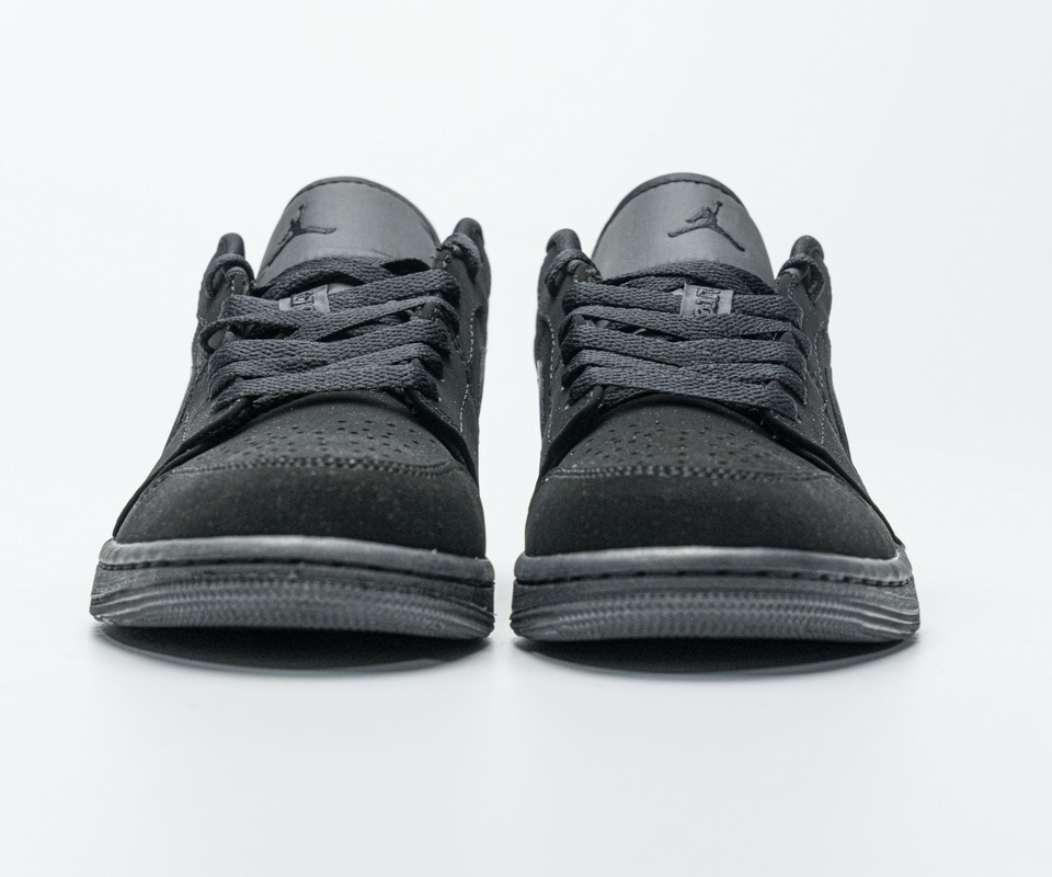 Nike Air Jordan 1 Low Triple Black 553558 056 5 - www.kickbulk.org