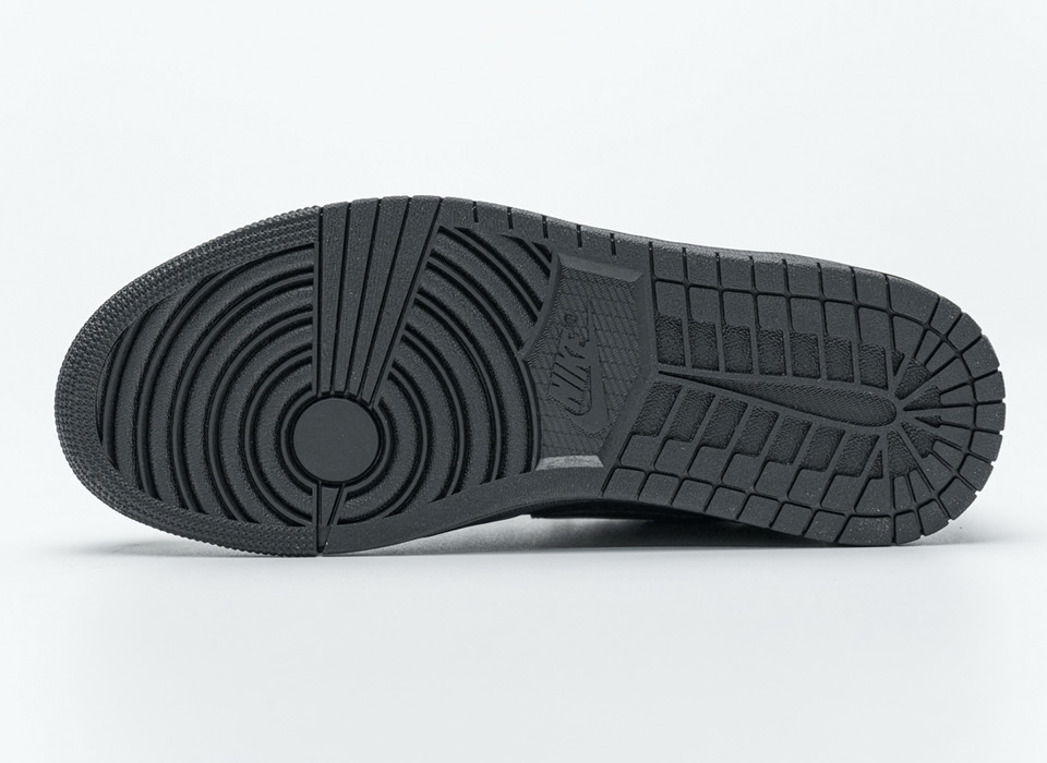 Nike Air Jordan 1 Low Triple Black 553558 056 9 - www.kickbulk.org