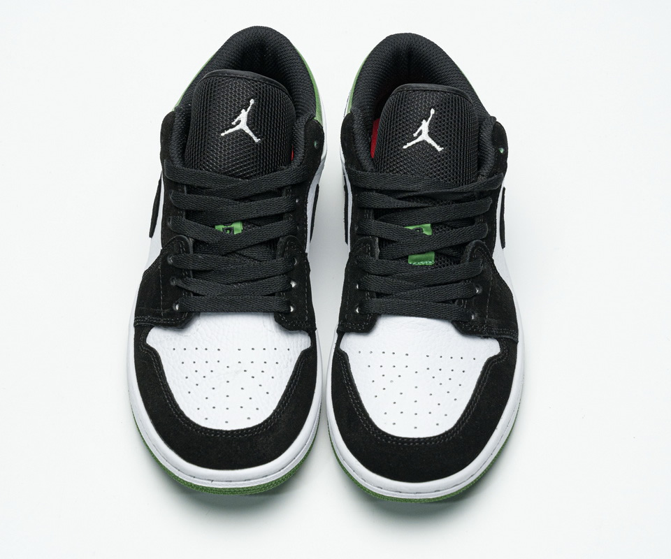 Nike Air Jordan 1 Low Mystic Green 553558 113 5 - www.kickbulk.org