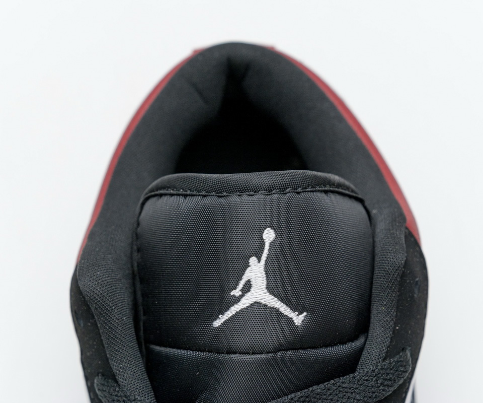 Nike Air Jordan 1 Low Black Toe 553558 116 11 - www.kickbulk.org