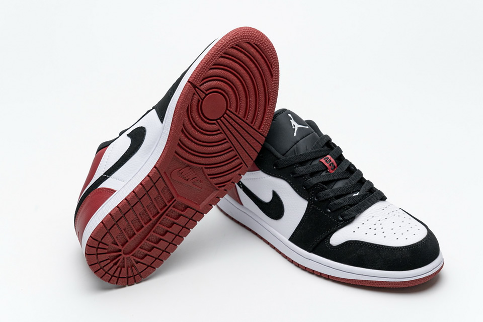 Nike Air Jordan 1 Low Black Toe 553558 116 4 - www.kickbulk.org