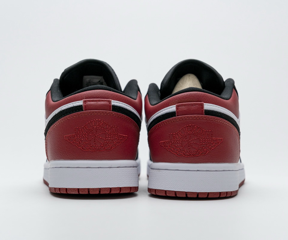 Nike Air Jordan 1 Low Black Toe 553558 116 9 - www.kickbulk.org