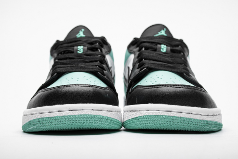 Nike Air Jordan 1 Low Emerald Toe 553558 117 4 - www.kickbulk.org