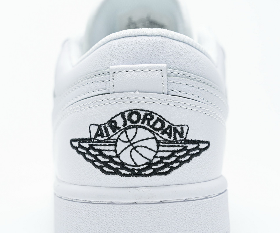 Nike Air Jordan 1 Low White Black 553560 101 16 - www.kickbulk.org