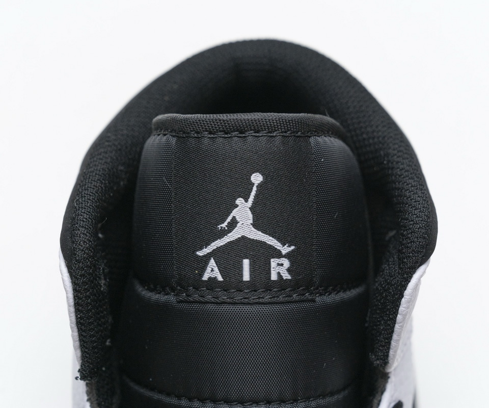 Nike Air Jordan 1 Mid Tuxedo 554724 113 12 - www.kickbulk.org