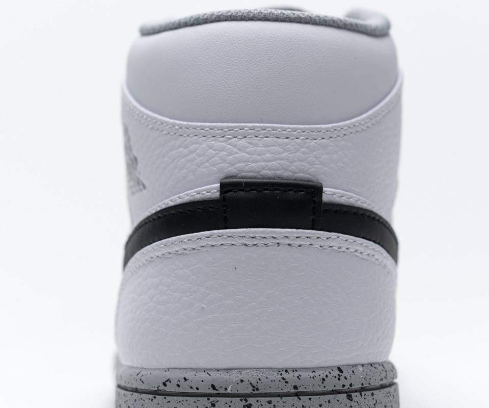 Nike Air Jordan 1 Mid Gs White Cement 554725 115 17 - www.kickbulk.org