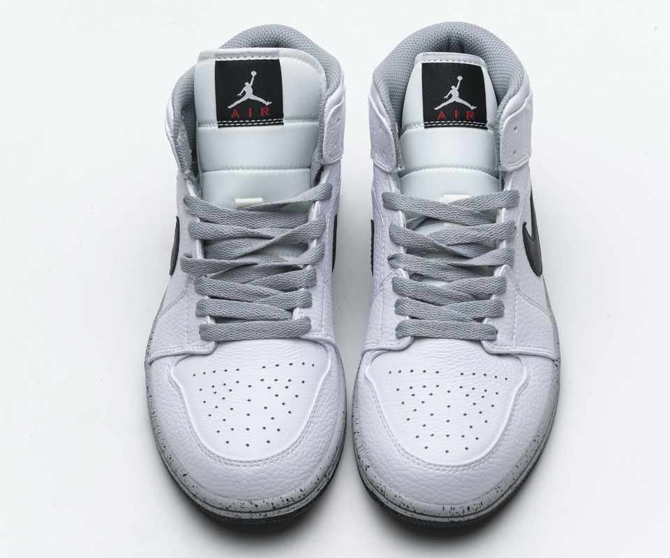 Nike Air Jordan 1 Mid Gs White Cement 554725 115 2 - www.kickbulk.org