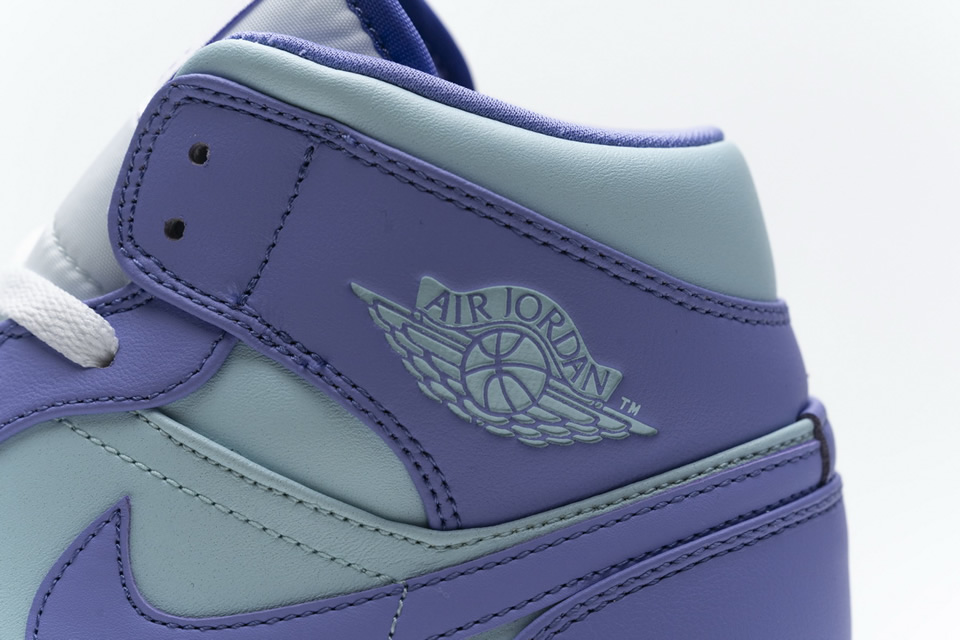Nike Air Jordan 1 Mid Purple Aqua Blue 554725 500 18 - www.kickbulk.org
