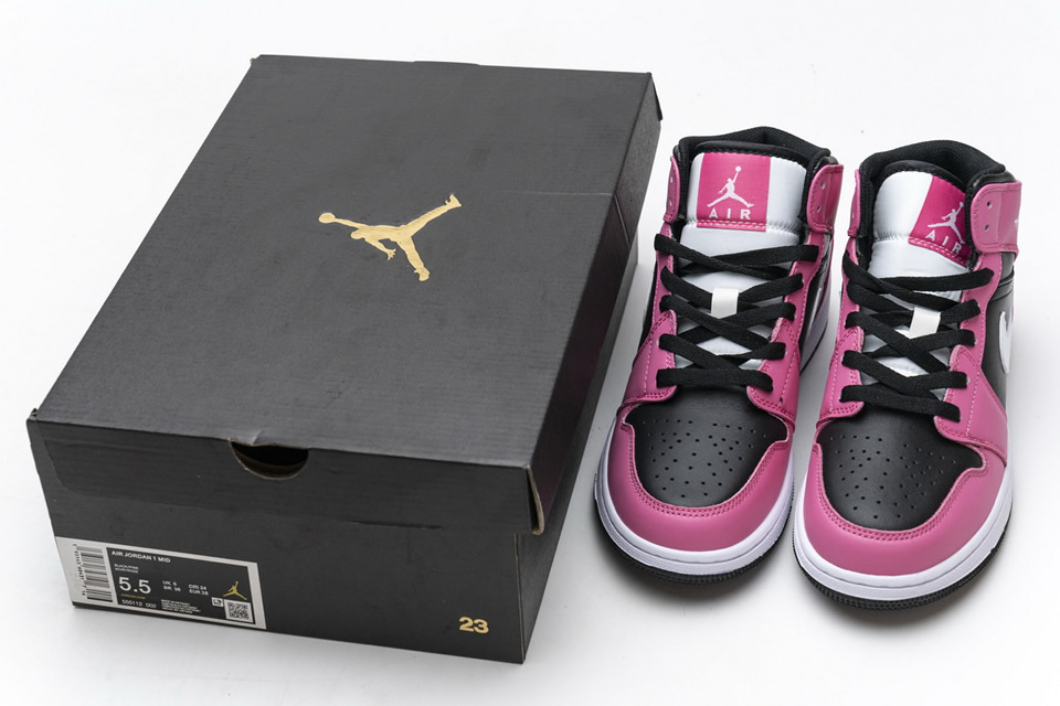 Nike Air Jordan 1 Mid Pinksicle 555112 002 4 - www.kickbulk.org
