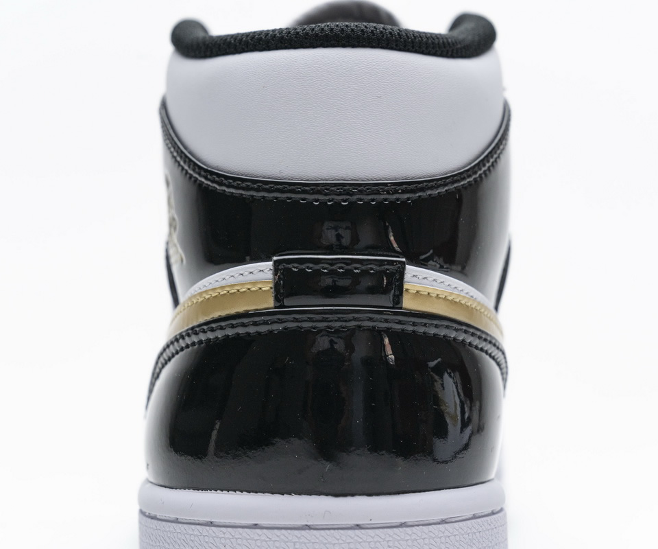 Nike Air Jordan 1 Mid Gold Patent Leather 852542 007 17 - www.kickbulk.org