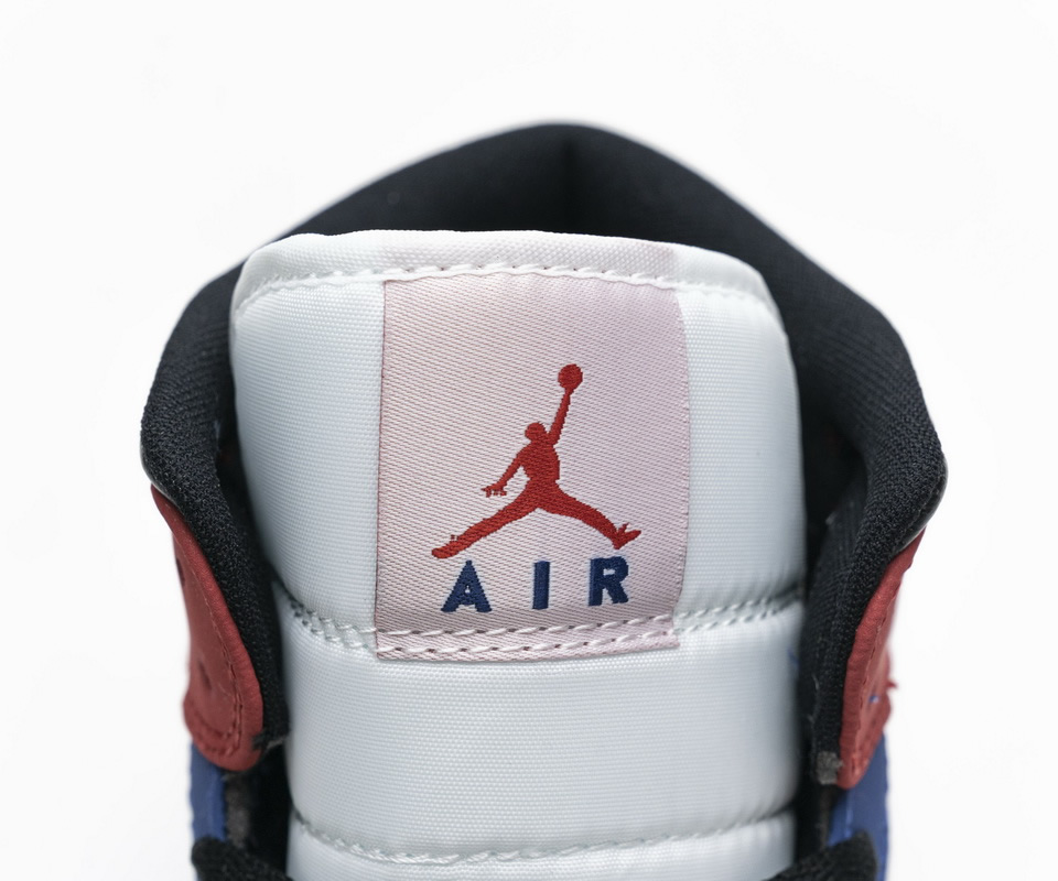 Nike Air Jordan 1 Mid Multicolor Swoosh 852542 146 10 - www.kickbulk.org