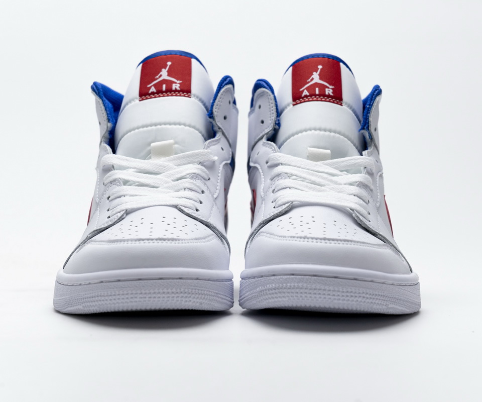 Nike Air Jordan 1 Mid Se White Blue Red Bq6472 164 6 - www.kickbulk.org